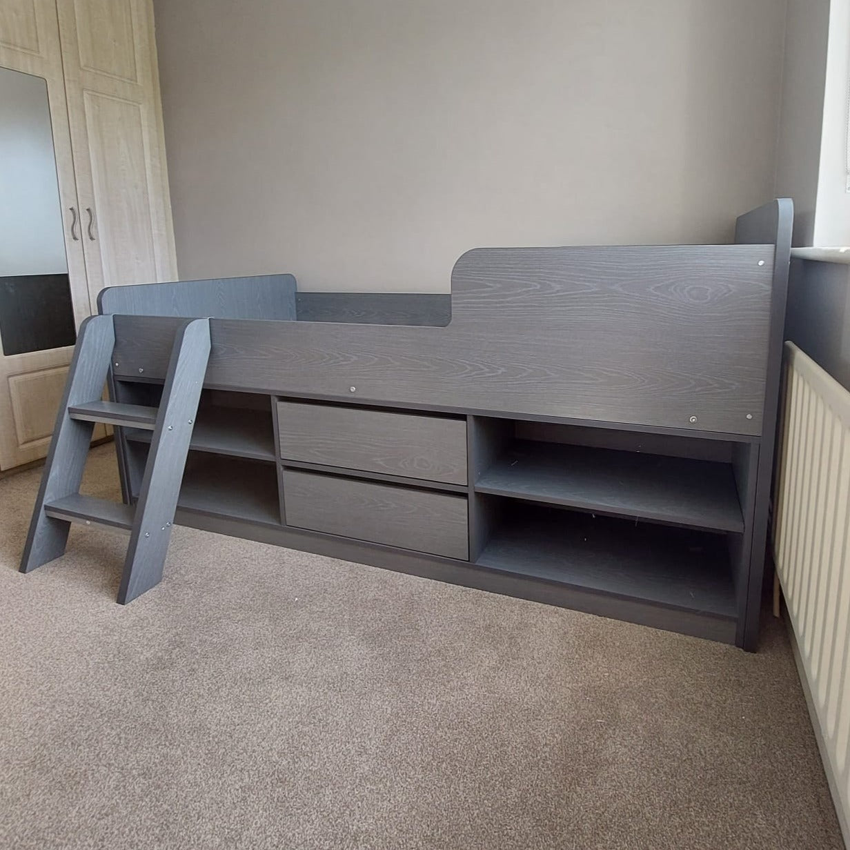 Felix Cabin Bed (Grey)