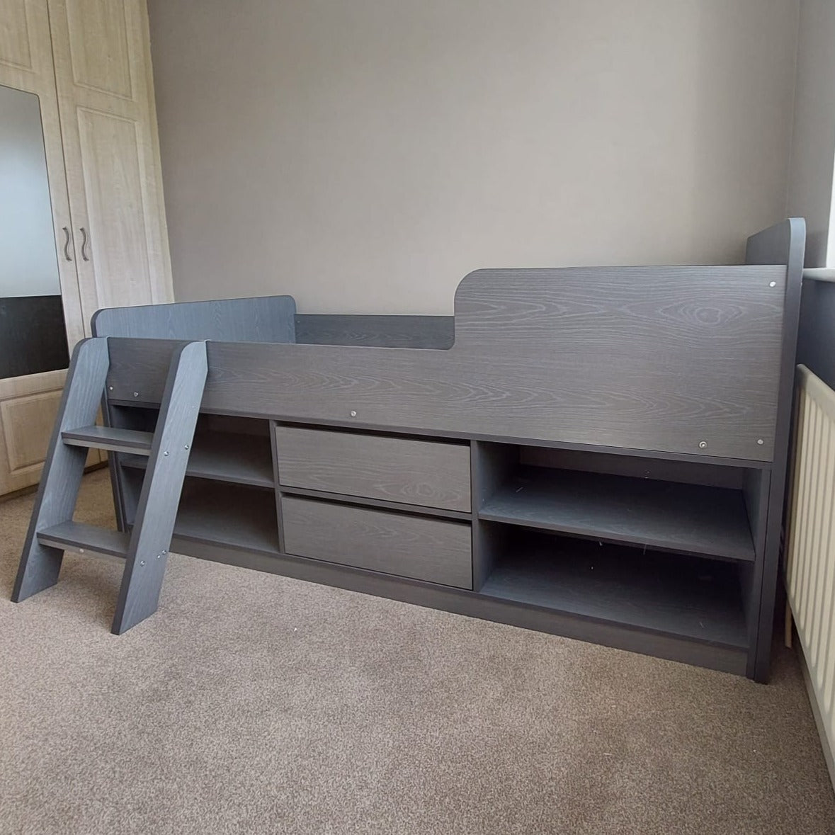 Felix Cabin Bed (Grey)