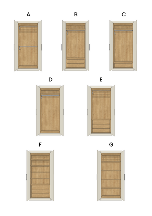 Elysia Shaker Wardrobe