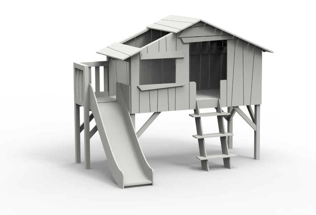 Beach Hut (with slide)