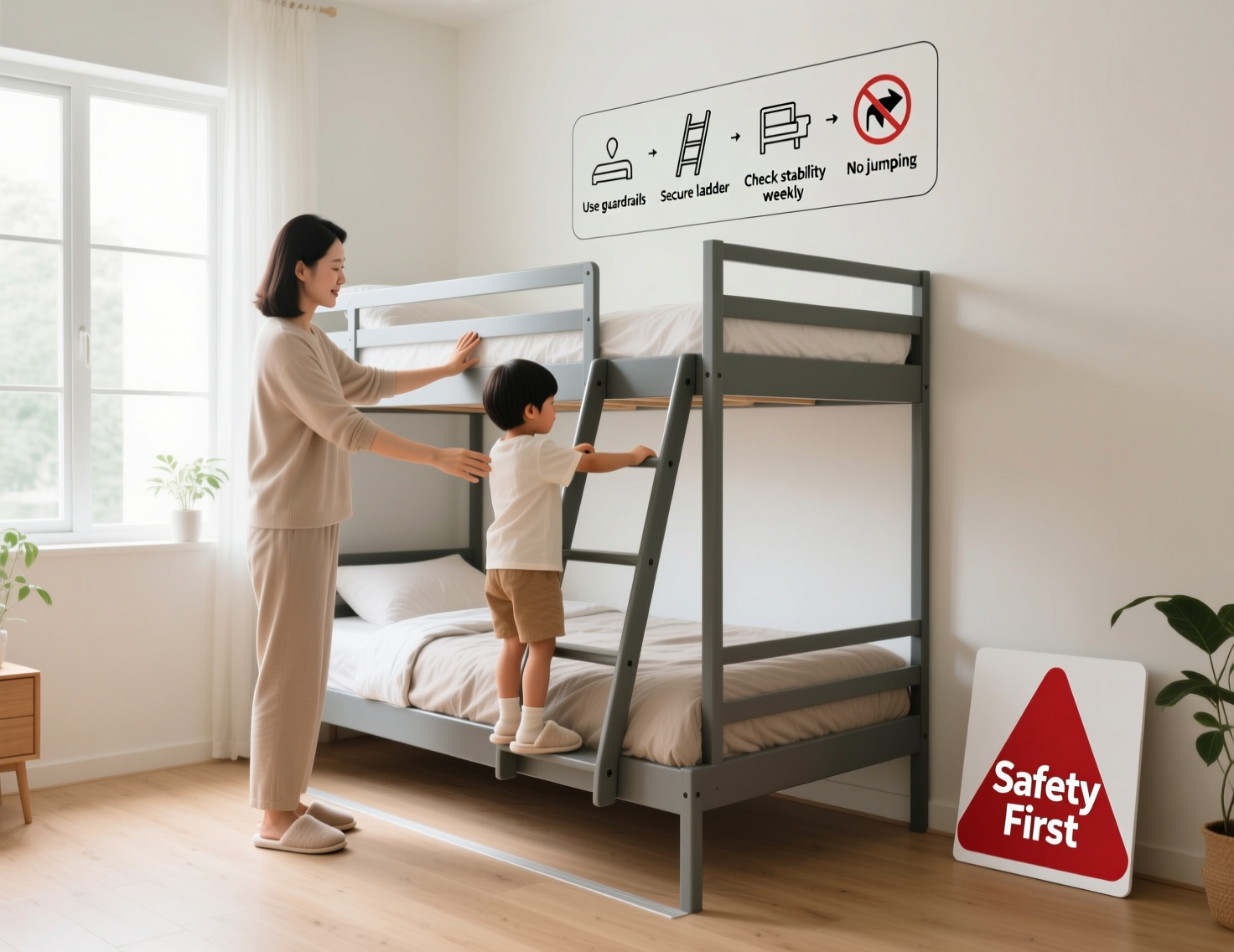 Safety Tips for Choosing and Using a High Sleeper Bed