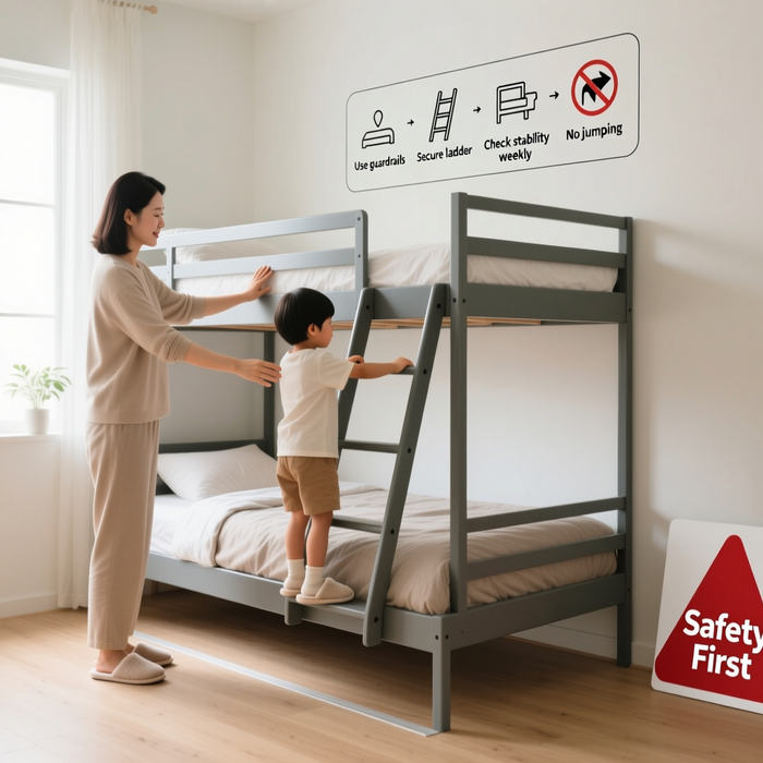 Safety Tips for Choosing and Using a High Sleeper Bed