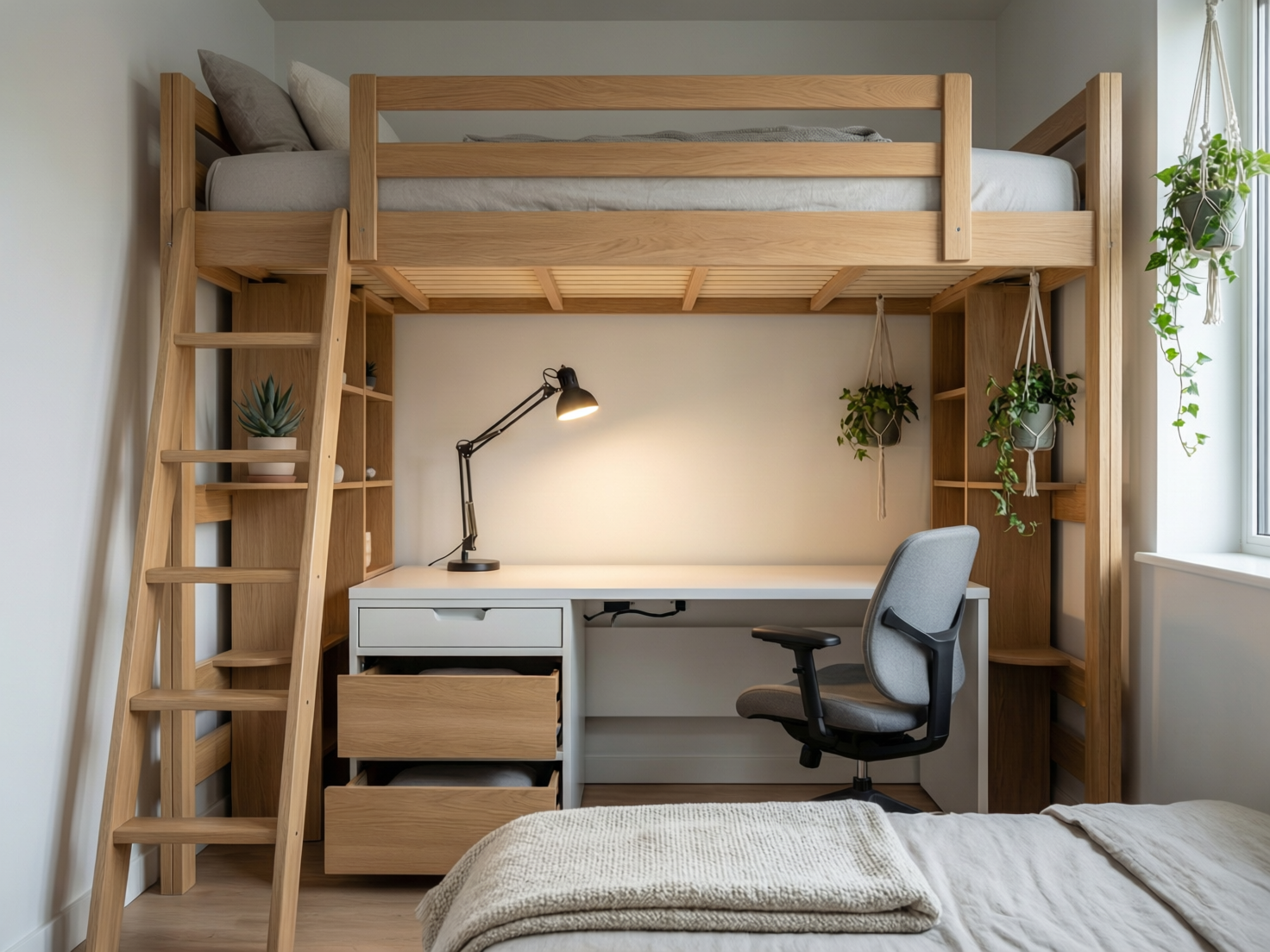 High Sleepers with Desks: The Perfect Solution for Small Bedrooms