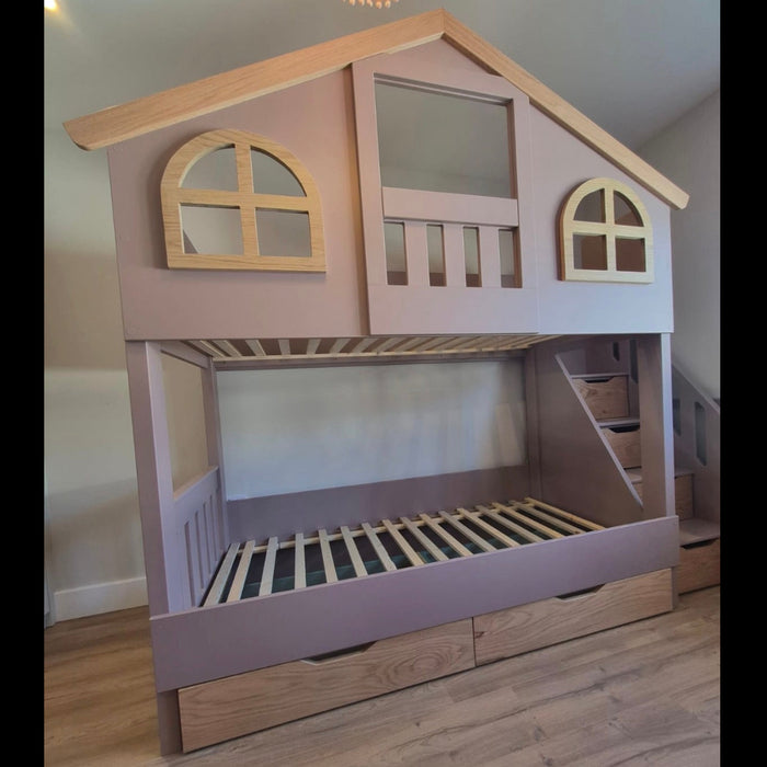 Oak Clubhouse Bed