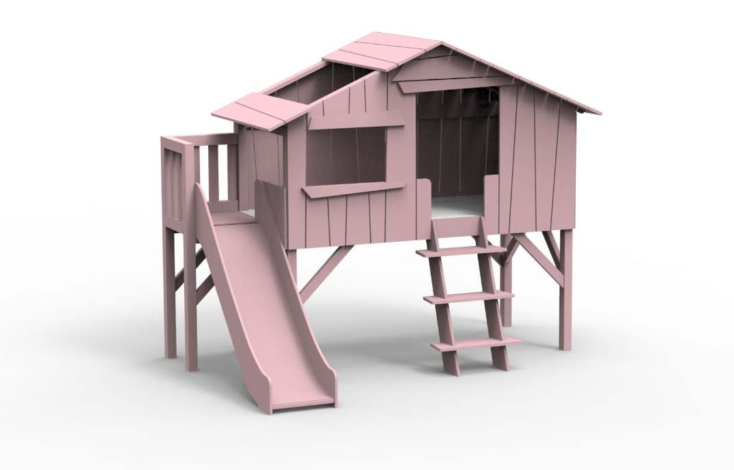 Beach Hut (with slide)